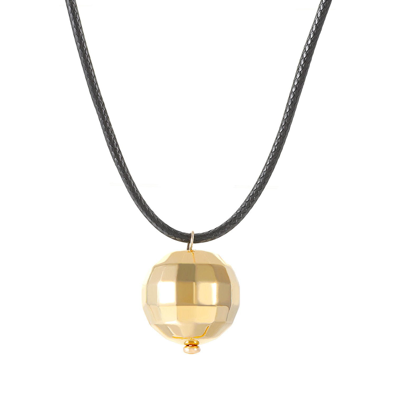 Moda transfronteriza europea y americana ronda pendientes collar retro simple disco pulsera traje de mujer electrochapado joyería al por mayor