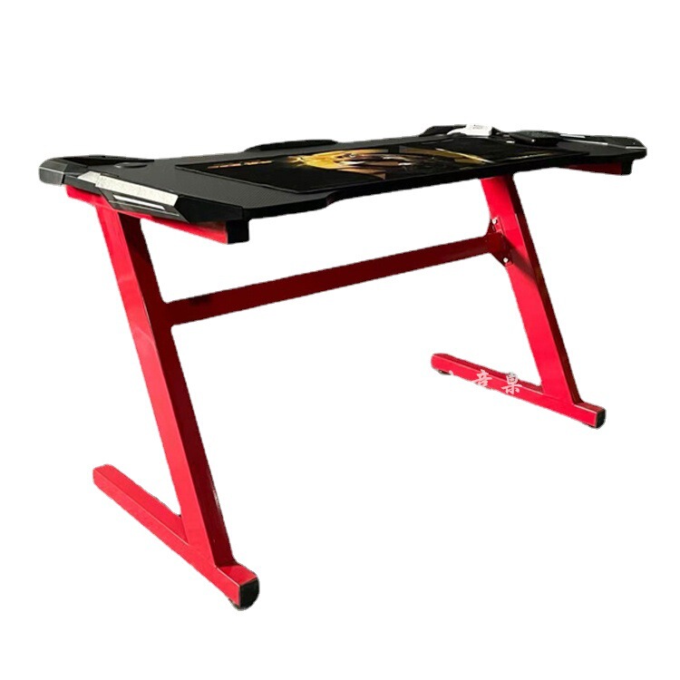 Hot-selling E-sports Table Internet Cafe Computer Table Game Table Desktop Home Computer Table Can Be Shipped