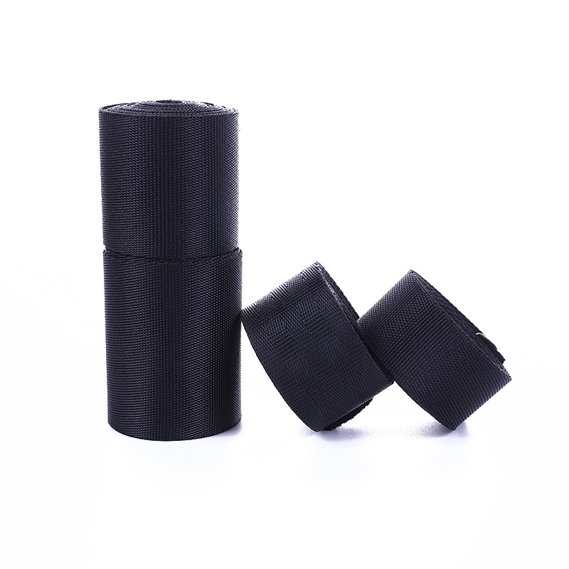 Cintas de tejido de nylon negro de alta elasticidad 900D accesorios de ropa DIY accesorios de múltiples tamaños al por mayor