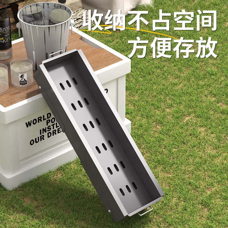 可拆卸专用烧烤炉多功能折叠加厚家用户外木炭烤肉一体焊接炉便携