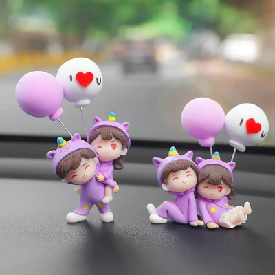 Ornaments Girls Couple Ornaments | Car ornaments