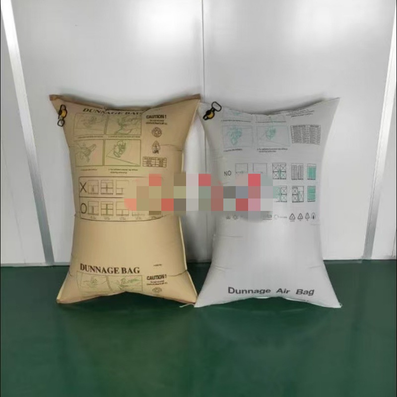 Container Inflatable Bags for Filling Gaps in Cargo, Anti-Pressure Protection, Kraft Paper Anti-Collision Cushioning Inflatable Bags