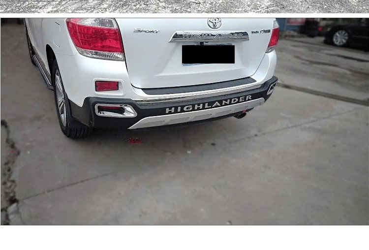 Suitable for 09-11 12-14 Toyota Highlander front and rear bumper bumper Highlander front and rear bumper wholesale