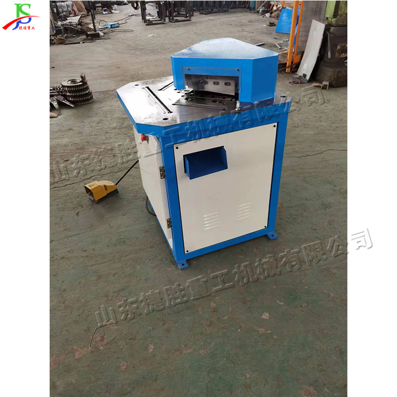 Máquina de corte de ángulo hidráulico de 90 grados máquina de corte de ángulo de placa de metal de escritorio máquina herramienta industria caja cubierta de concha equipo de corte de ángulo