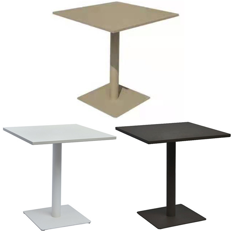 Mesa de hierro cuadrada redonda mesa de hierro mesa de café mesa de té mesa de comedor mesa de hierro forjado mesa redonda al aire libre mesa larga mesa de metal al aire libre