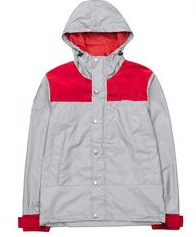 Other TN Peking Hooded Jacket Reflective Color-blocked Grey Red
