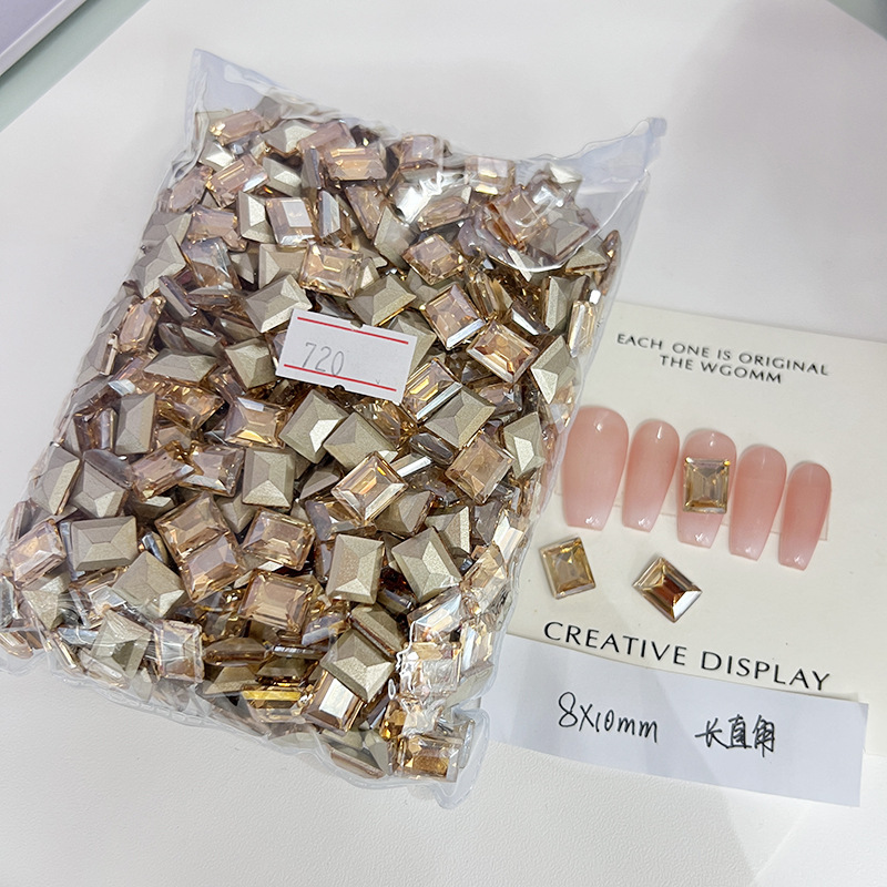 [KKK04-15] champagne long right angle 8 * 10mm