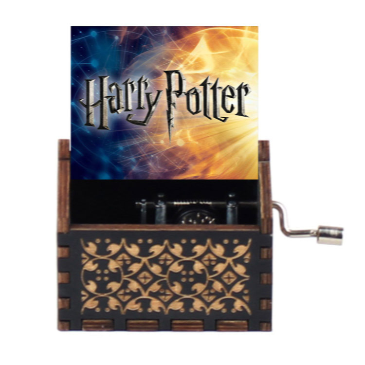 源工場ハリーポッターハイドウェイ手揺れ木製オルゴールミニオルゴールクリエイティブ誕生日プレゼント