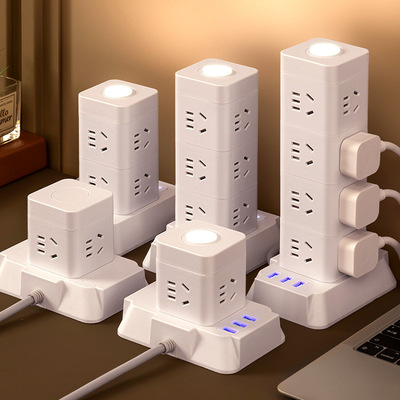 Вертикальная башня USB настольная подключаемость подключаемого офиса и многофункциональная плата по защите от выгрузки с многофункцией.
