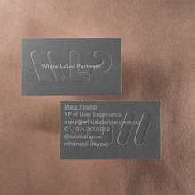 270克彩域纸名片印制彩色特种纸名片印刷灰色纸荧光纸名片