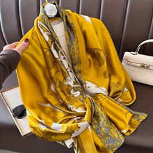 W 15581 Fashion Light Luxury Scarf ʱ������˿�� �羳ŷ��