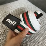 白色腰带布男士青少年学生帆布裤带自动平滑扣简约休闲编织皮带潮