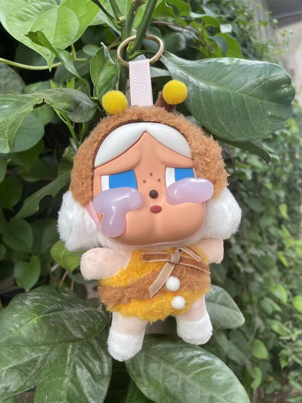 POPMART泡泡玛特CRYBABY眼泪工厂系列搪胶脸毛绒盲盒潮流挂件周边|undefined