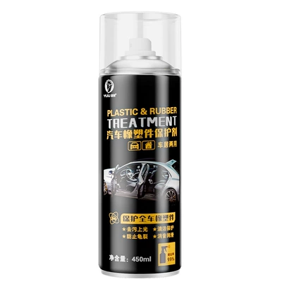 Automotive Plastic Refurbishment Agent Interior Cleaning/curing agent - 450ml-plastic-parts-refurb-single-bottle