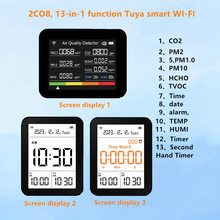 13��1Ϳѻ����APP WIFI �������������CO2,PM2.5��ȩ TVOC
