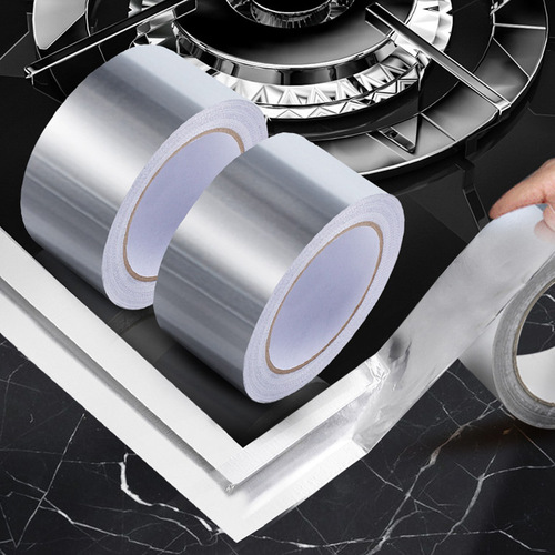 Aluminum Foil Tape Wholesale Stove Mold-Resistant Grout Tape Waterproof Tape Exhaust Fan Pipe Insulation Tape Mold-Resistant Tape