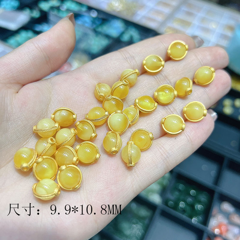 Stone inlay wax agate