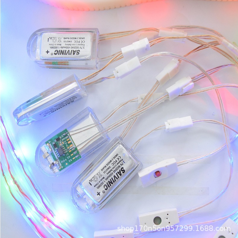 Luz LED Recargable USB para Calzado USB de PVC Recargable USB para Calzado y Mochilas