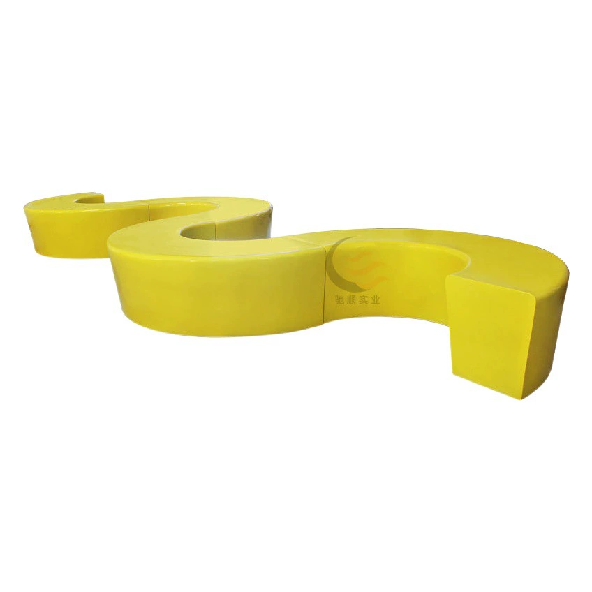 Скамейка из стекловолокна и стеклофибробетона (GRC) для ландшафтного дизайна: квадратная, с асимметричным дизайном, для прудов с растениями, деревьев, ландшафтных объектов, обрамления участков, клумб