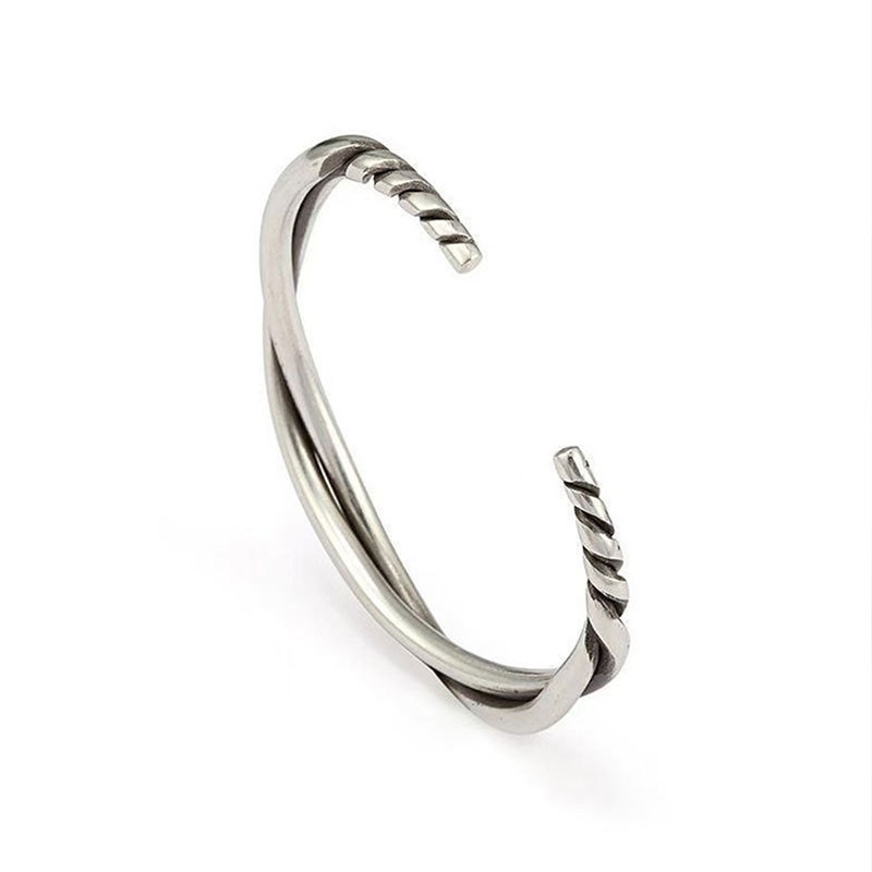 Alloy Material Men's Retro Vintage Style Simple Style Cuff Bracelets Wristband Bangle Geometric Alloy Men Cuff & Bangle
