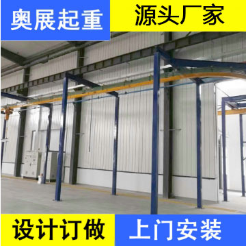 组合式单轨吊 KBK轨道电动环链葫芦/弧形电动葫芦工字钢