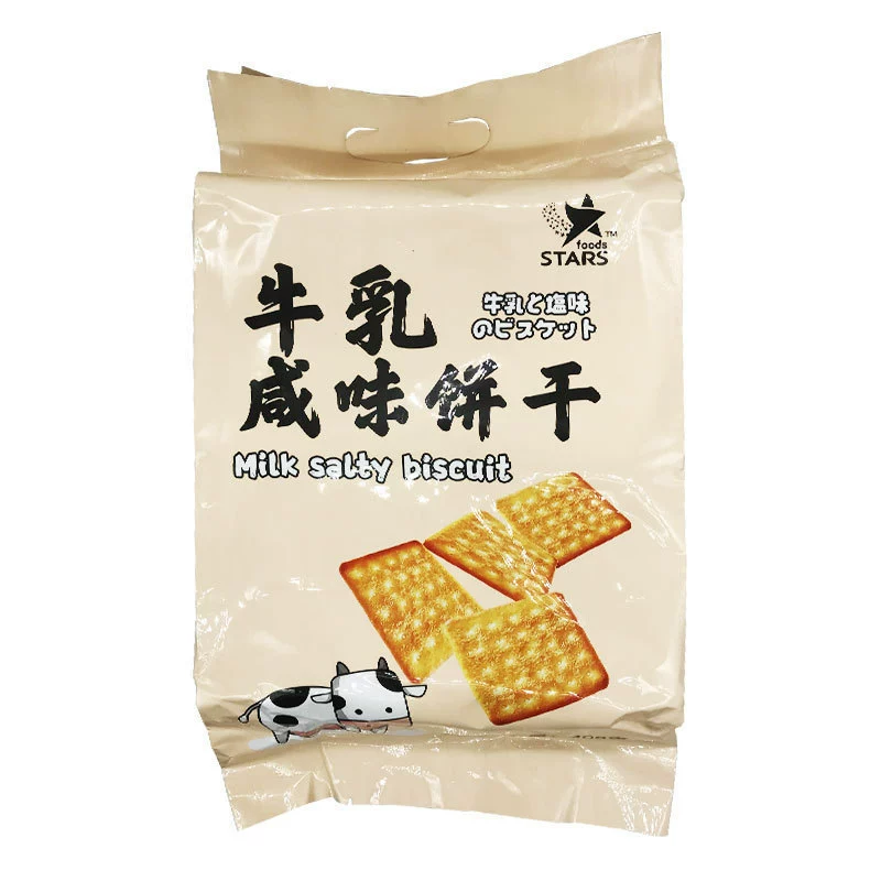 Хонгконг Стар Милк Солт Солтол Сустреc biscuits Солтед Чиз Кейк Старс Содас расчесанные печенья 400 г