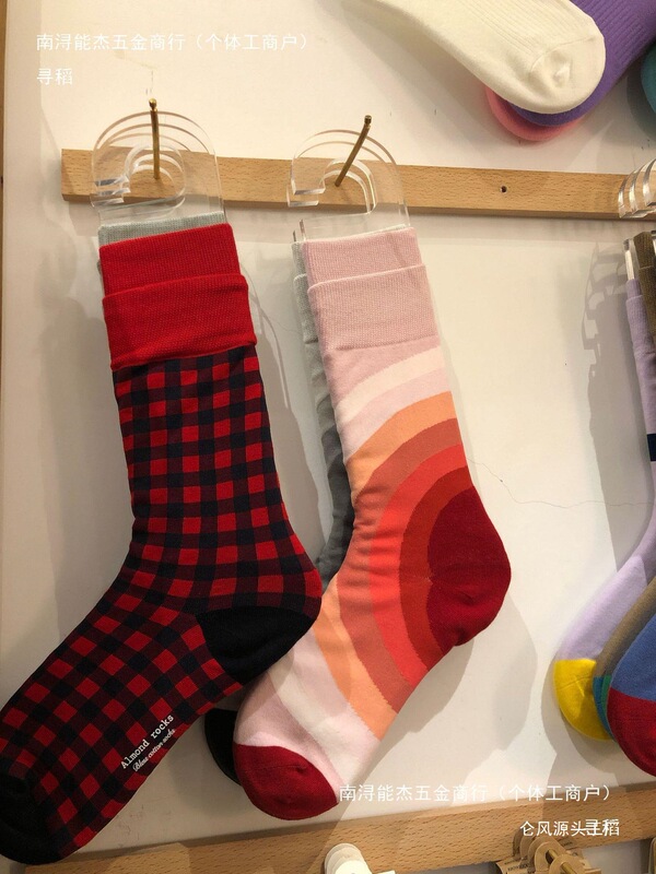 Transparent Acrylic Sock Display Props for Adult Stockings and Children's Mid-Calf Socks Foot Molds