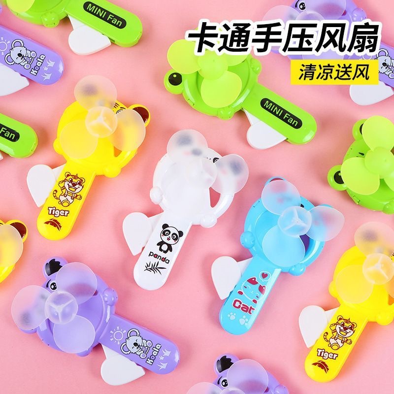 Handheld cartoon air fan for students
