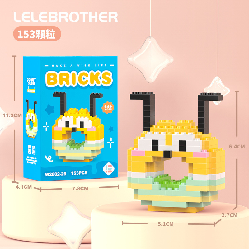 Compatible con Lego animal de dibujos animados muñecas osos de fresa Lina bloques de construcción para niños ensamblaje juguetes al por mayor