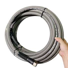 天然橡胶高压清洗机出水管洗车机钢丝管皮管厂家直销承接外贸出口