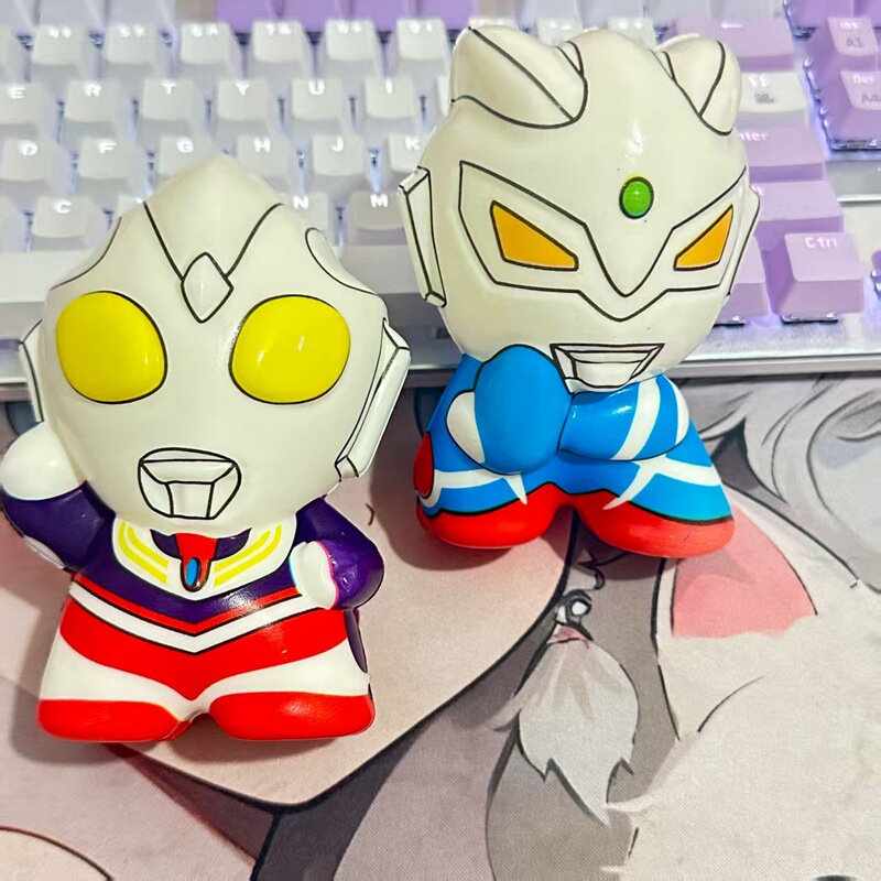 ウルトラマンピンチ人形、スローリバウンド人形、かわいい子供用ギフトオーナメント、ウルトラマン減圧おもちゃ|undefined