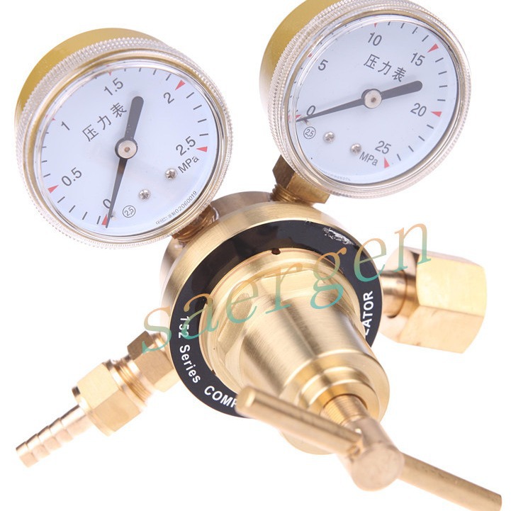 Saergen品牌152系列黄铜空气减压器空气减压阀空气钢瓶减压阀