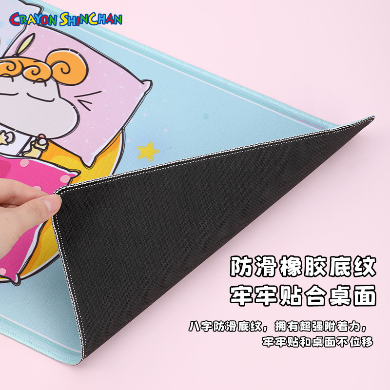 クレヨンしんちゃん四角形円形マットレス滑り止めマウスパッド漫画学生オフィスマウスパッド|undefined
