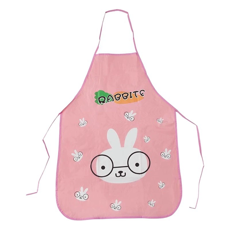 Маслостойкий мультяшный полупрозрачный водостойкий фартук для взрослых мужчин и женщин, милый кулинарный фартук для домашней кухни, принцессы