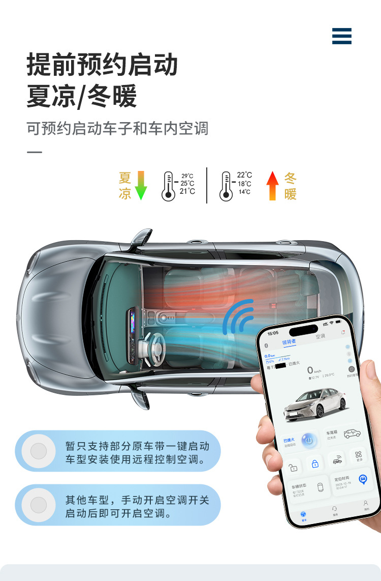 The Device Is Suitable for Honda Hao Ying Modification, Featuring One-Touch Start, Keyless Entry, and Remote Car Control Via Mobile Phone with Nfc