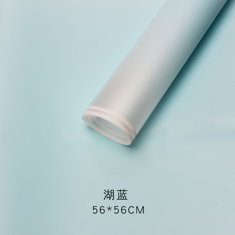 Comercio exterior explosivo embalaje de flores de dos colores borde gradiente Milán doble línea de papel de flores regalos floral tienda