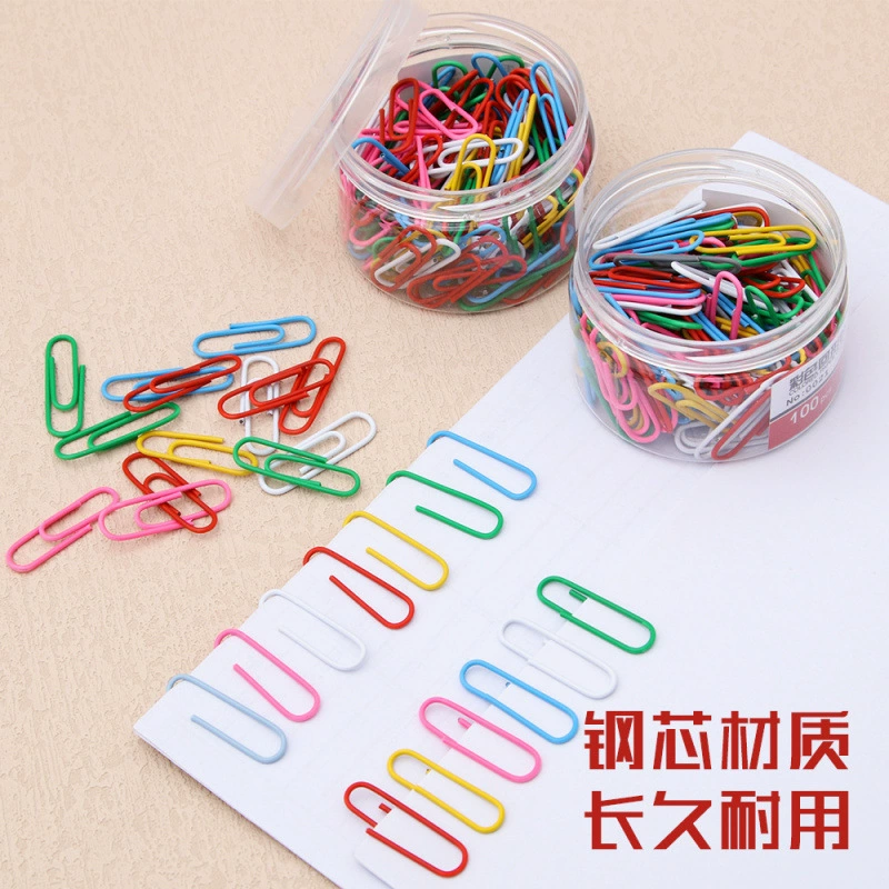28mm скрепки 100 шт файл закладок оптом креативный цветной скрепки металлический цилиндр