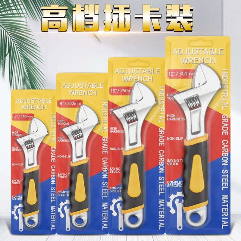 Подлинный активный гаечный ключ многофункциональный промышленный нейтральный активный гаечный ключ 12 большой открытый ключ 10 дюймов живой гаечный ключ