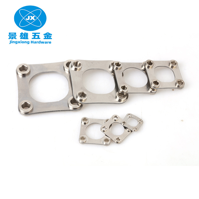 联轴器膜片金属不锈钢弹片四孔规格尺寸可以来图传动轴双大扭矩