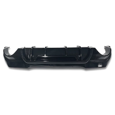 Suitable for Bmw 1 Series Fixed wind wing - gloss-black-dual-outlet