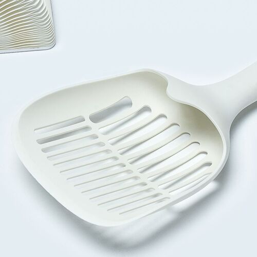 Cat Litter Shovel Cat Litter Scoop with Small Holes Litter Box Tool Large Size Simple Pet Cleaning Supplies