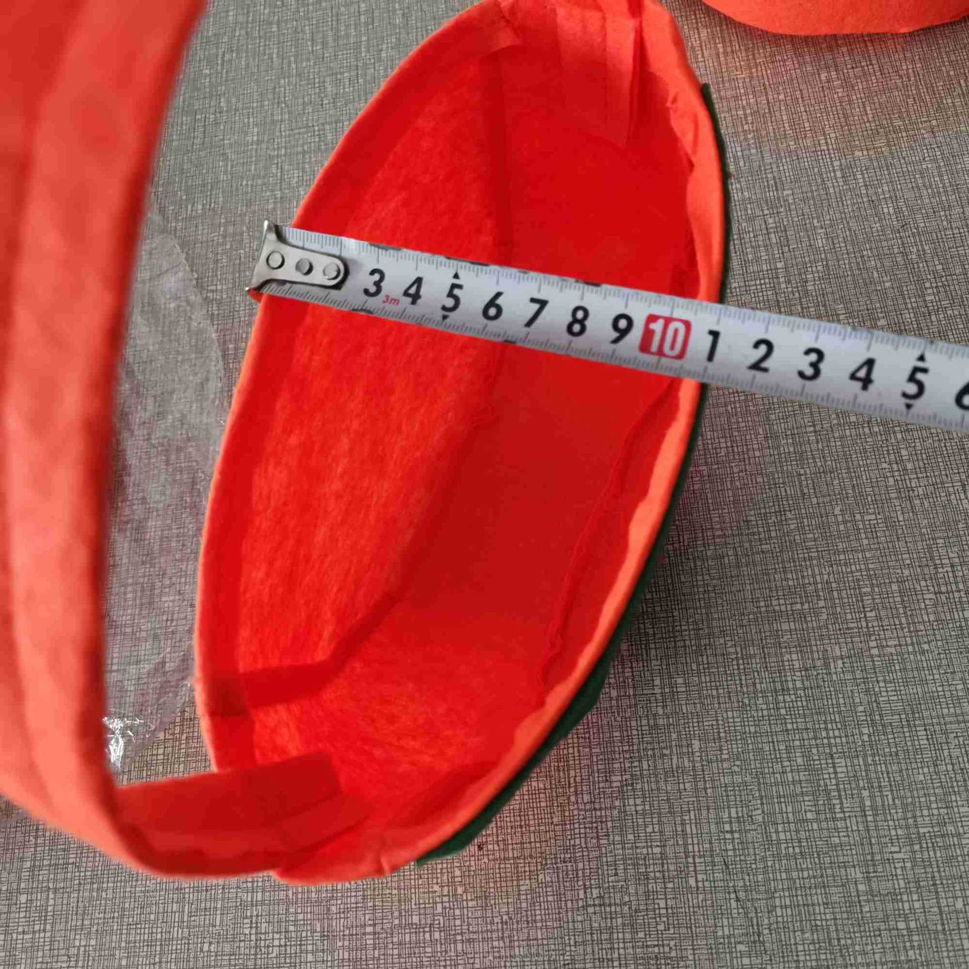 Halloween no tejido portátil bolsas de calabaza estereoscópicas bolsas de regalo dulces para niños espectáculo prop decorativo atmósfera