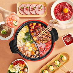 Korean Maifanstone TC8800 Large Turtle Pot Maifanstone Electric Hot Pot Household Multi-functional Hot Pot and Grill