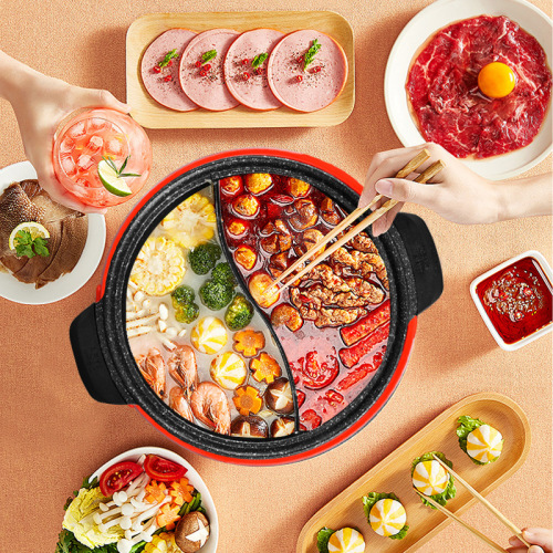 Korean Maifanstone TC8800 Large Turtle Pot Maifanstone Electric Hot Pot Household Multi-functional Hot Pot and Grill