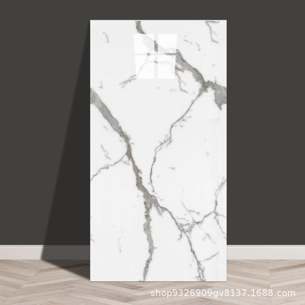 Autoadhesivo adhesivo de pared transfronterizo papel de pared de aluminio plástico imitación de azulejos adhesivo a prueba de agua a prueba de humedad papel de pared decorativo de fondo de baño