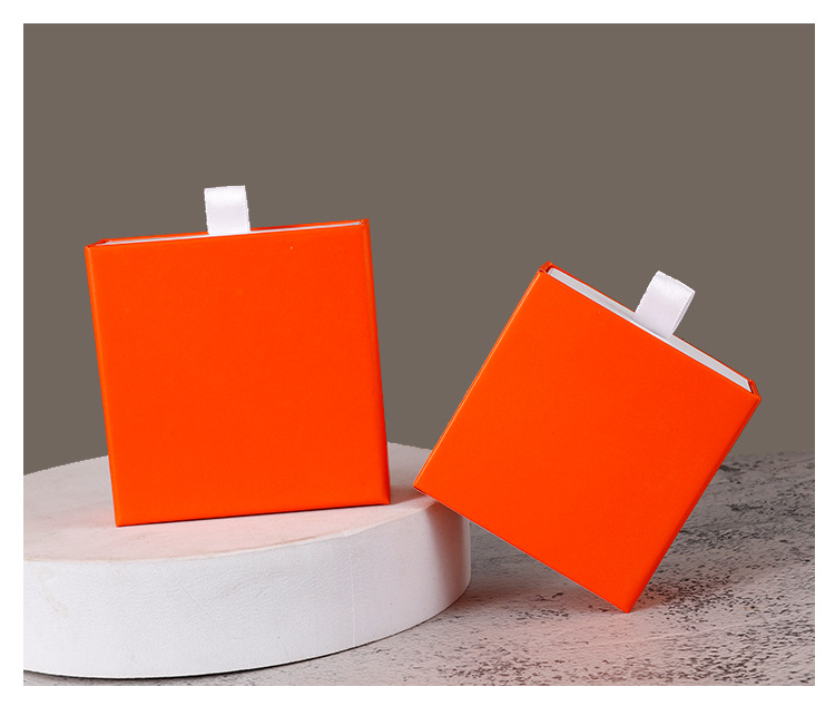 1 Piece Paper Elegant Simple Style Daily Date Solid Color Jewelry Boxes display picture 8