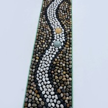 鹅卵石按摩地垫 足疗按摩垫脚底穴位按摩毯 雨花石地垫家用指压板