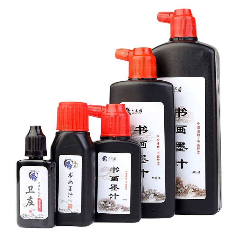 Оптовая Продажа с фабрики чернила для каллиграфии и живописи исследование Four Treasures чернила большая бутылка кисть чернила каллиграфическая кисть чернила оптом
