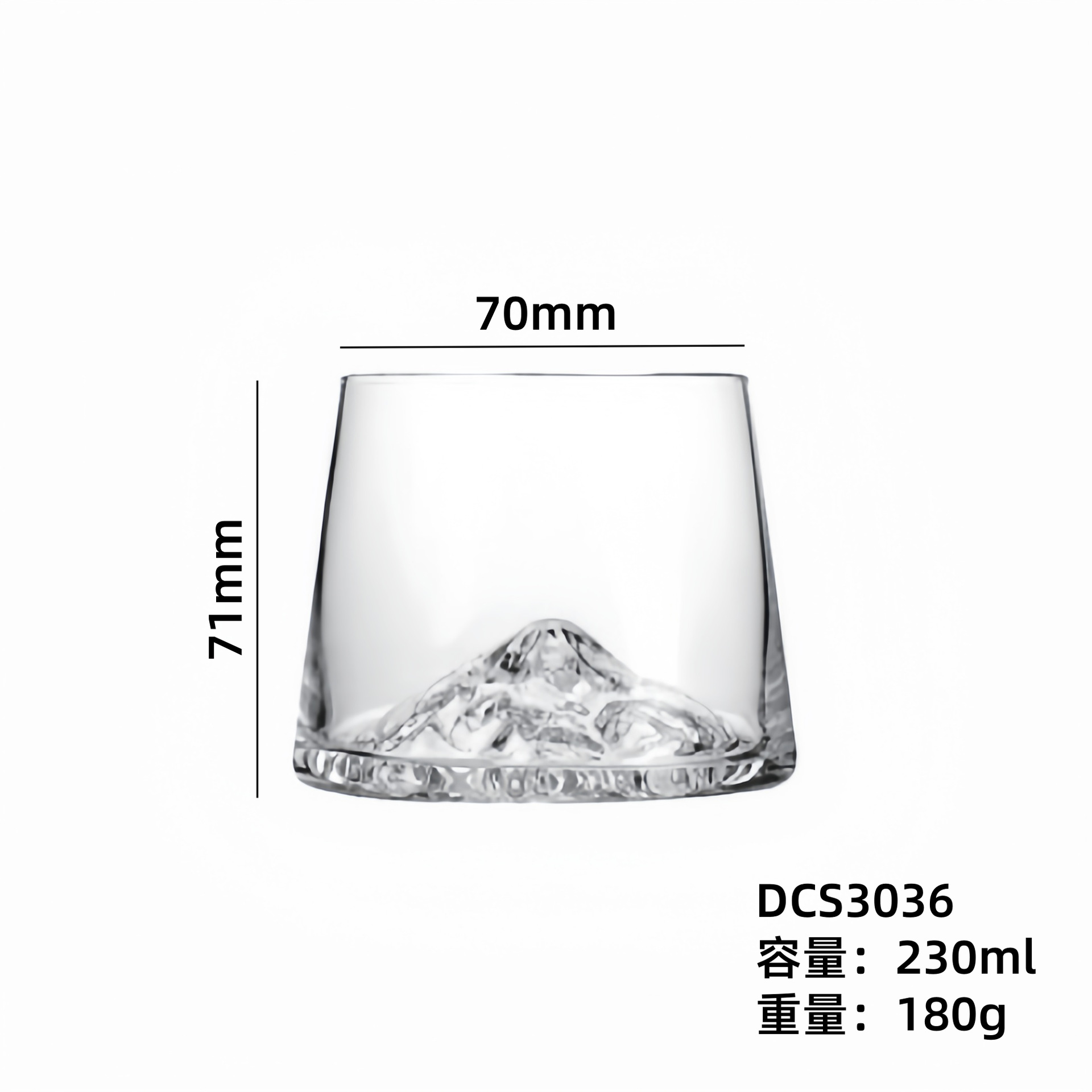 Restaurante al por mayor creativo tazas de cerveza caseras cervezas cortadas en frío tazas de copa de hotel impresión logotipo