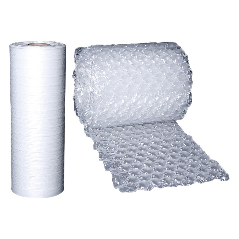 Película de calabaza película burbuja grande rollo al por mayor bolsa de burbuja inflable espuma embalaje de papel embalaje expreso choque burbuja pad